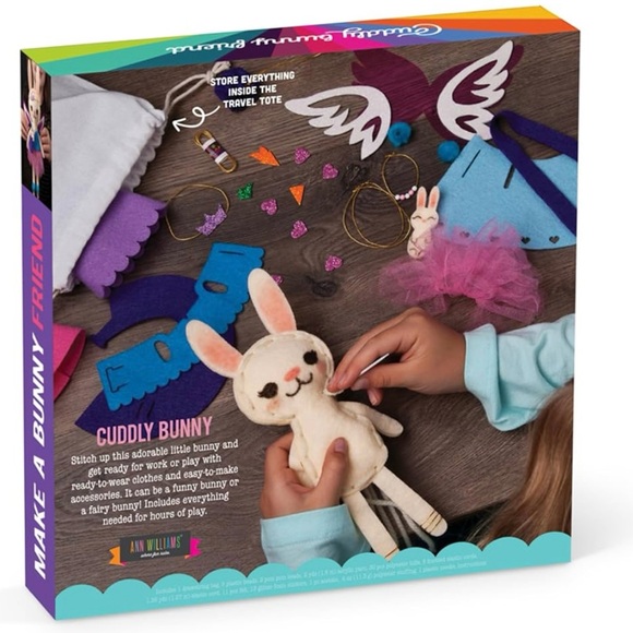 Make a Bunny Friend Craft Kit NWOT - Picture 3 of 4
